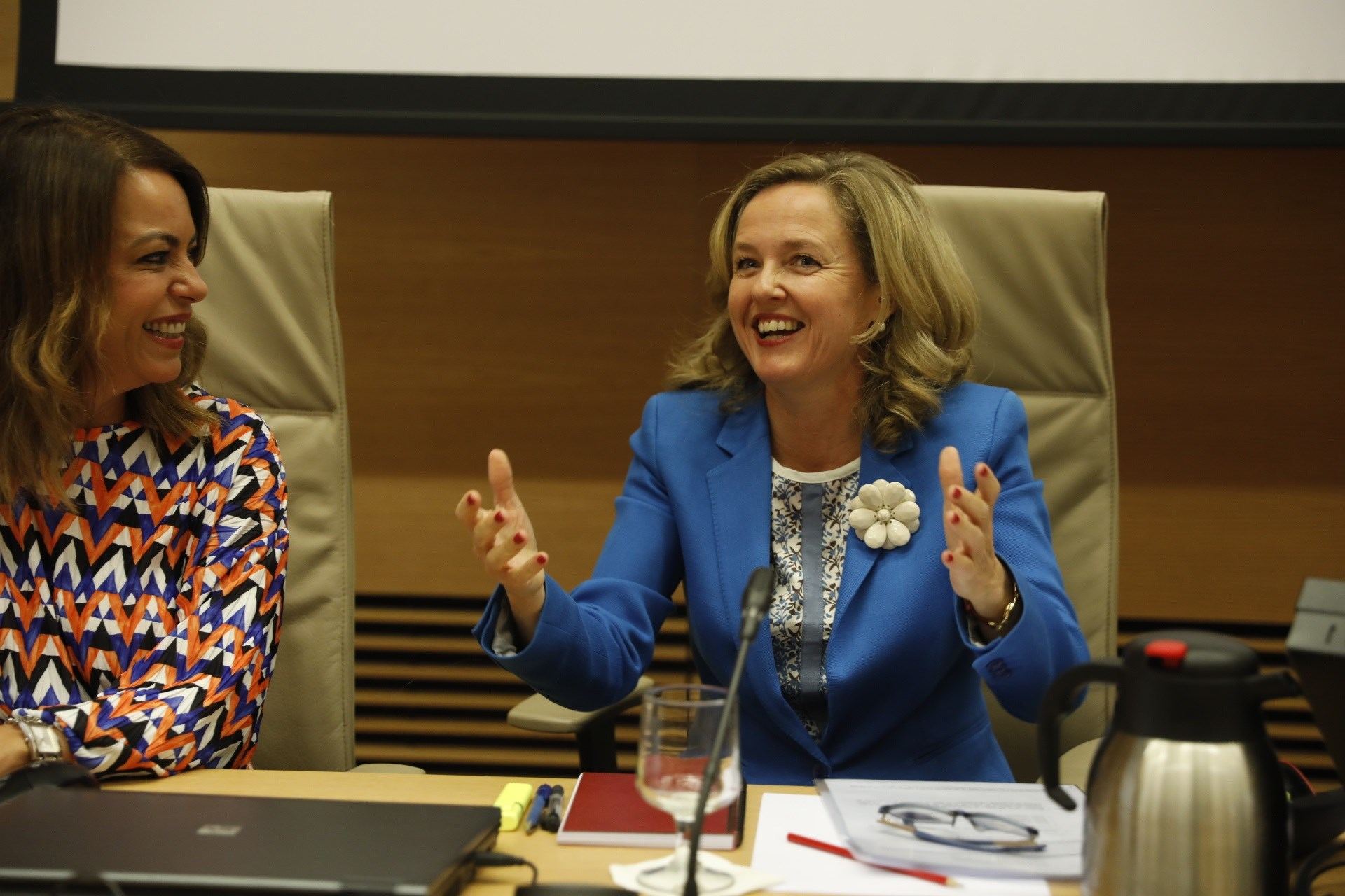 Intervención de Nadia Calviño, ministra de Economía y Empresa.