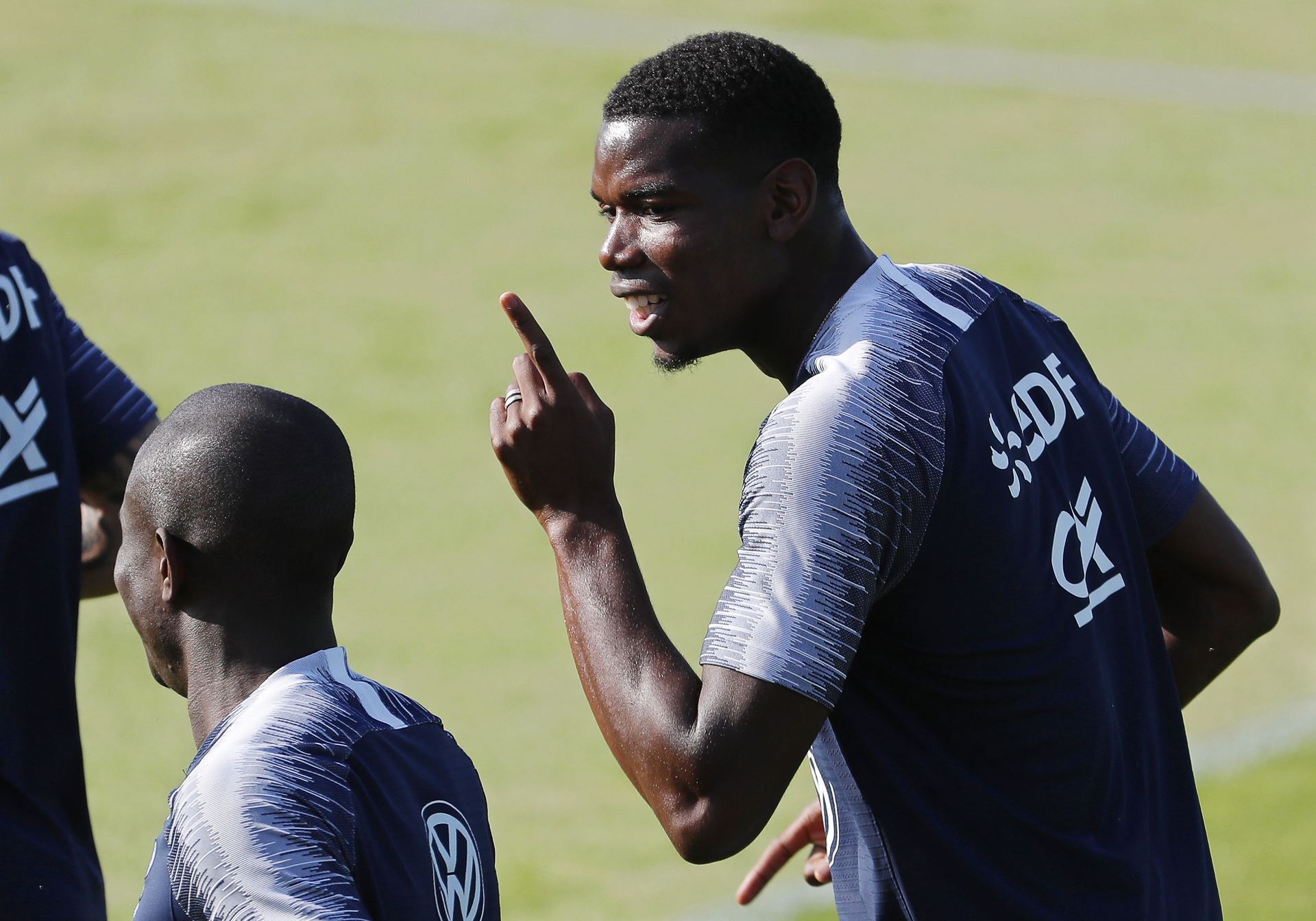 El centrocampista francés, Paul Pogba.