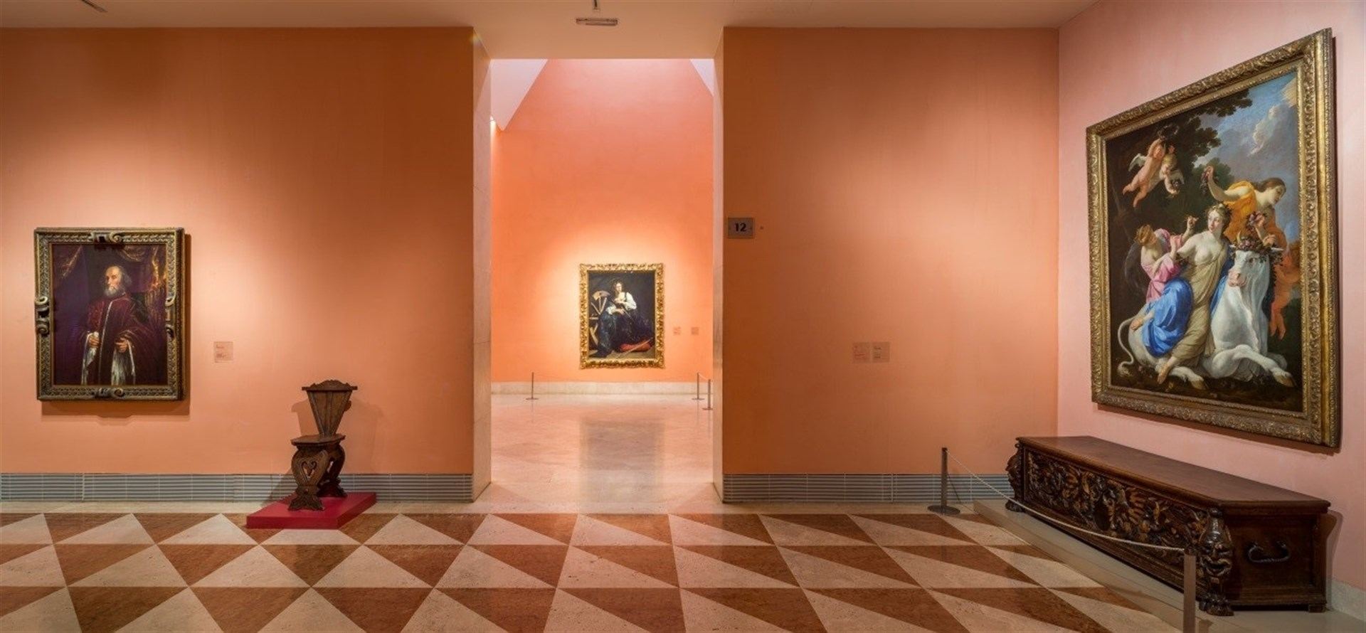 Interior del Museo Thyssen - Bornemisza.