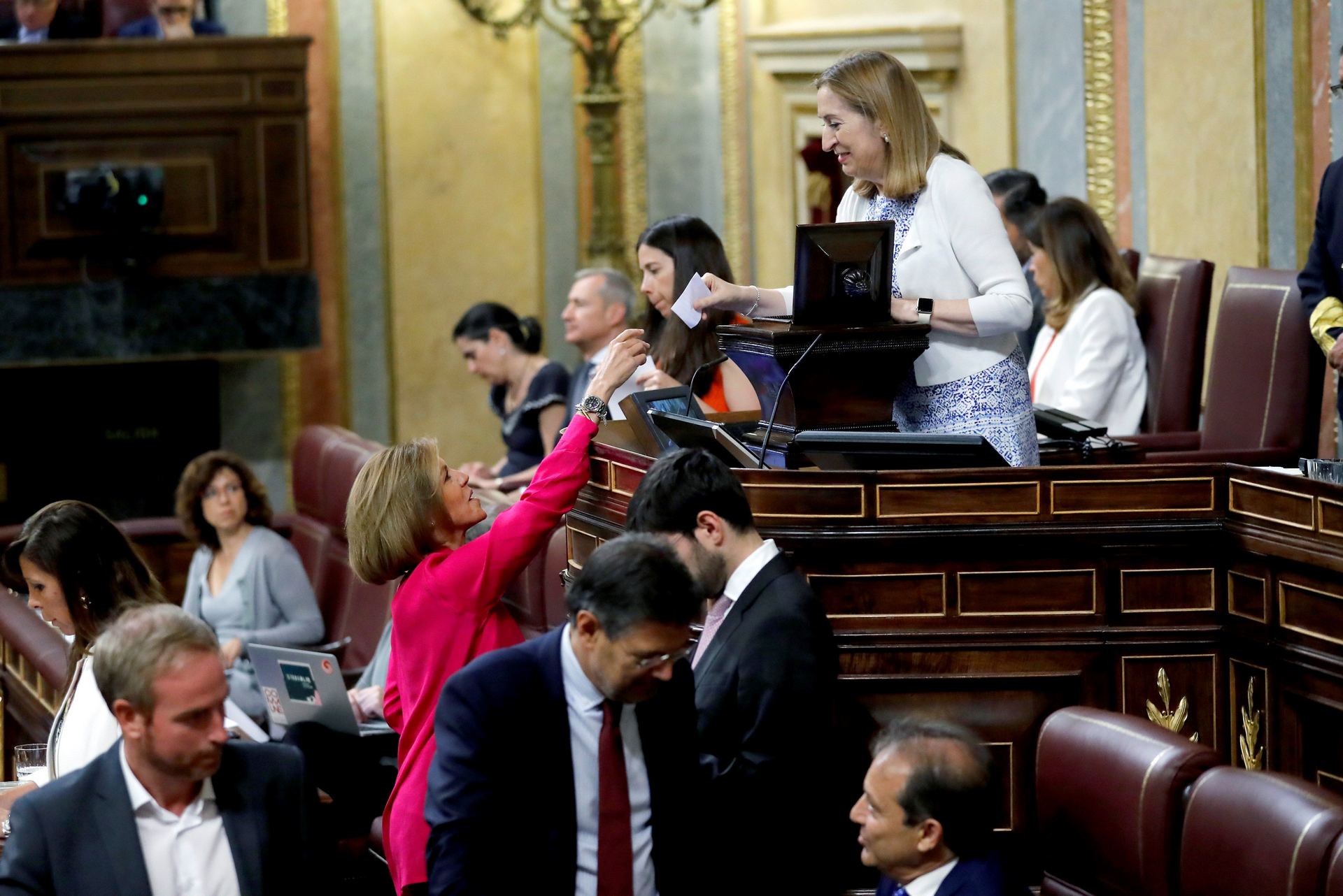 Votación en el Congreso para la renovación del Consejo de Administración de RTVE.