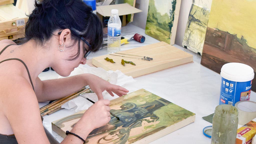 06-1rociopardos-Pintores-Palacio-Quintanar-Segovia