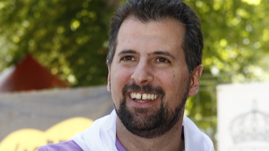 Luis Tudanca, ayer en el Real Sitio de San Ildefonso. / NEREA LLORENTE