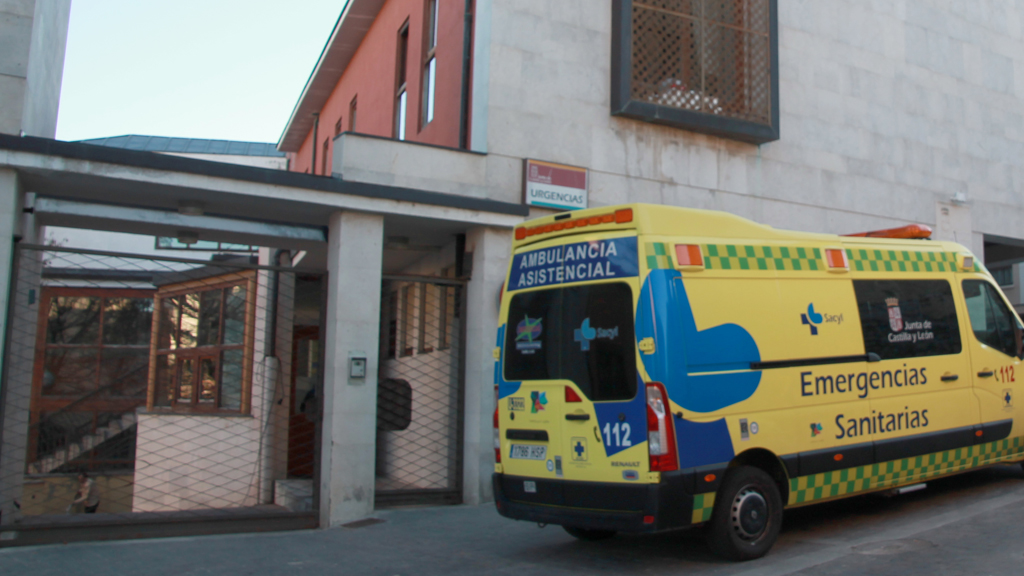 Los denunciantes afirman que el centro de salud de Cuéllar Los denunciantes afirman que el centro de salud de Cuéllar está colapsado. / el adelantado