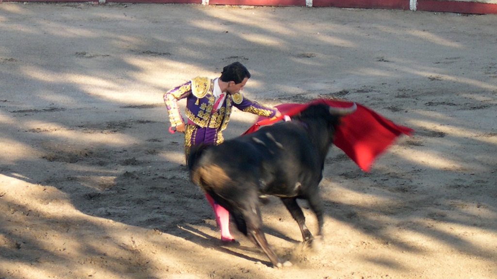 Eusebio Fernández estuvo en toreo pero manejó mal la espada. / P.P.