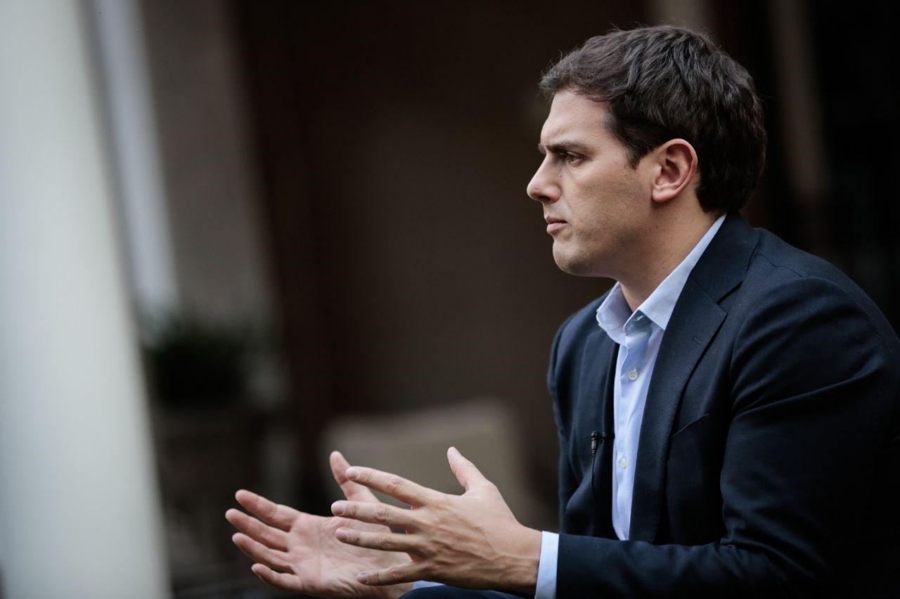 El presidente de Ciudadanos, Albert Rivera.