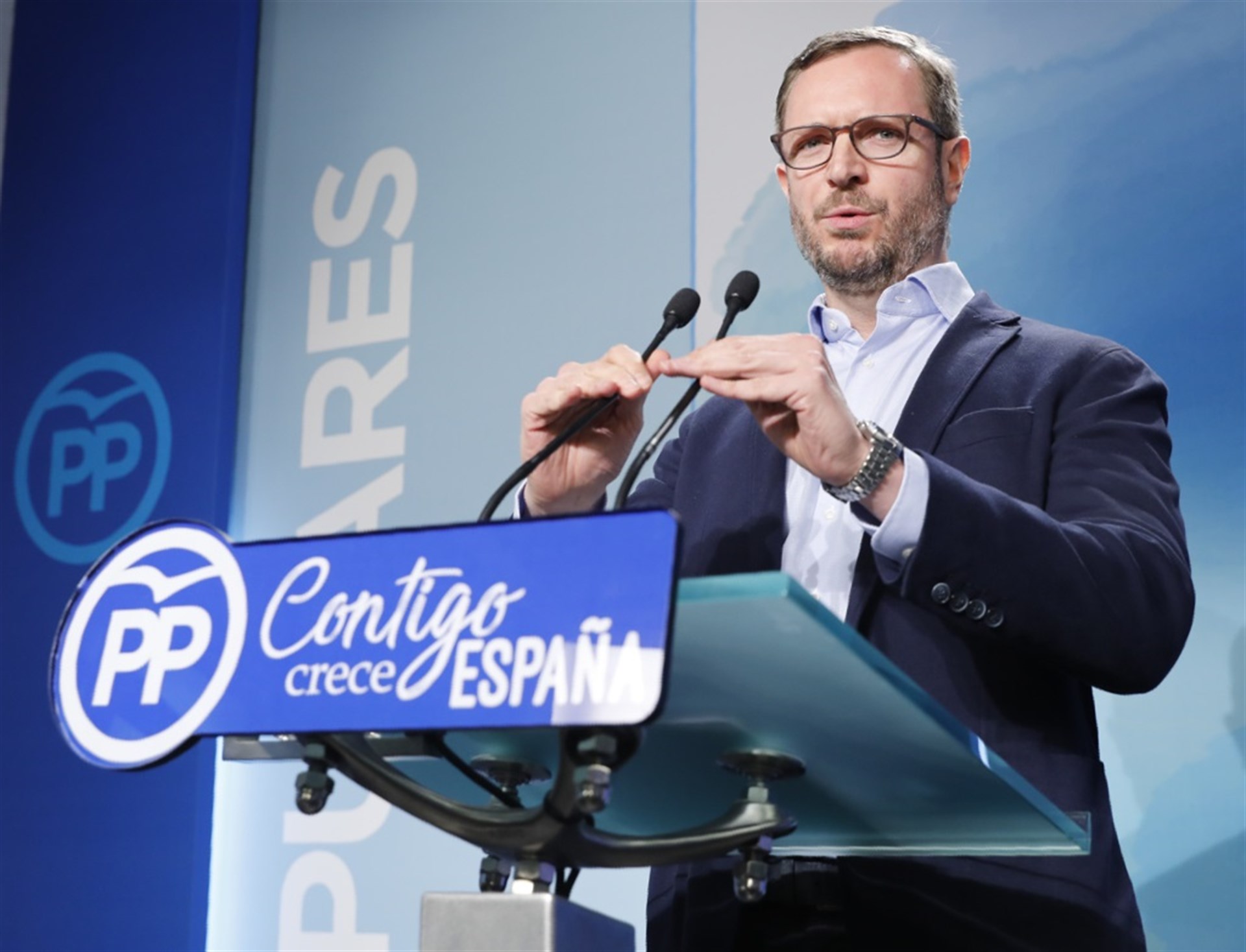 El vicesecretario de Organización del Partido Popular, Javier Maroto.