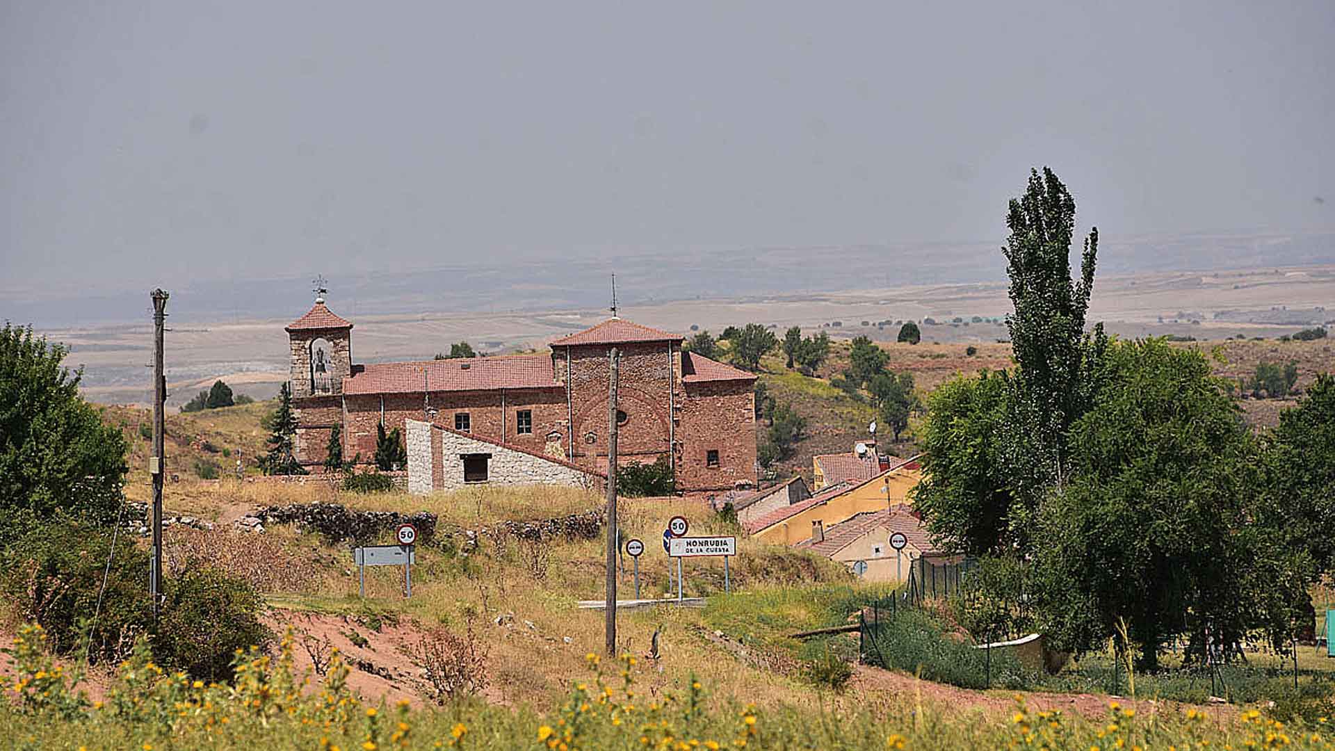 Vista general de Honrubia de la Cuesta.