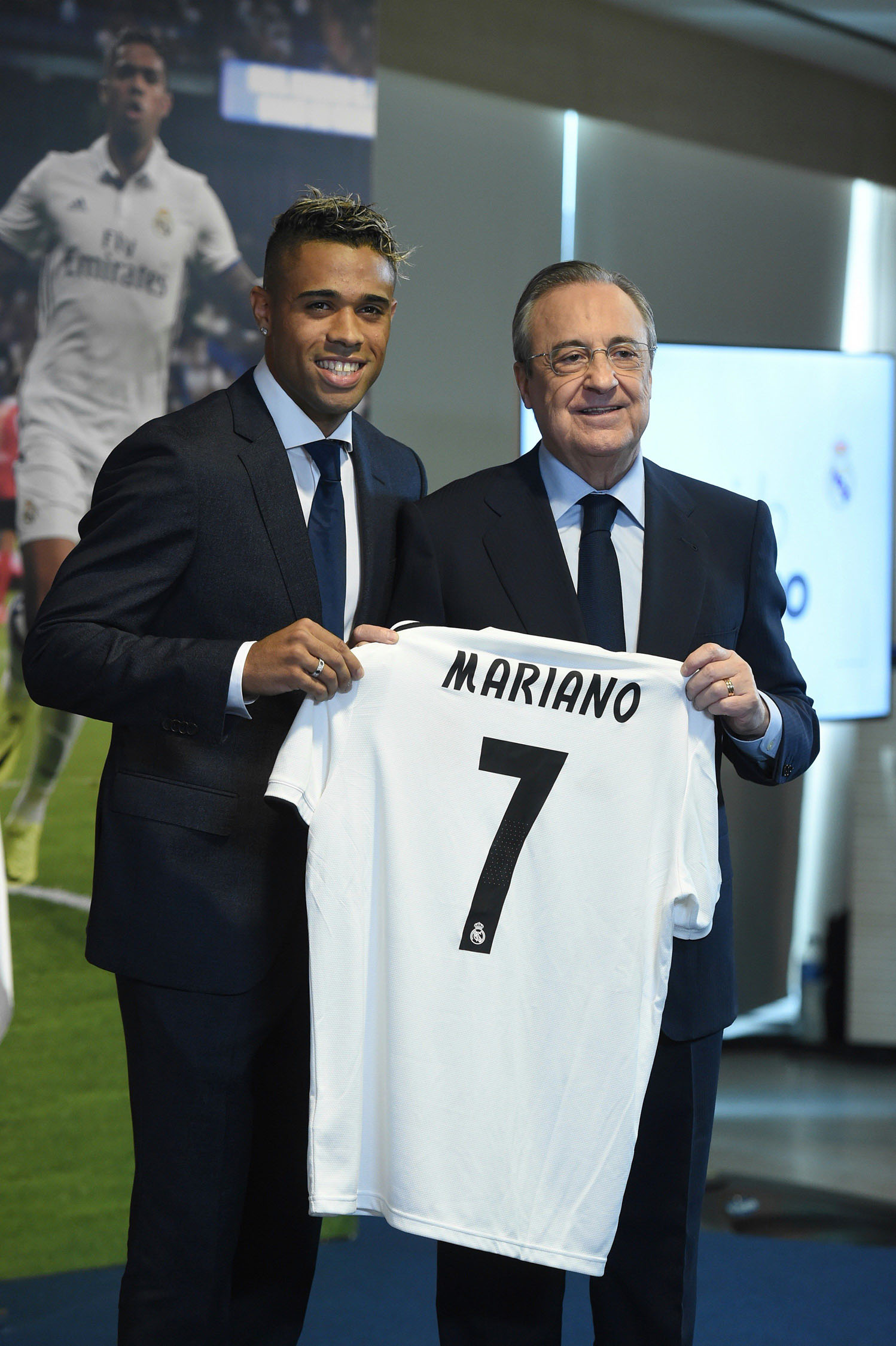 Mariano y Florentino Pérez.