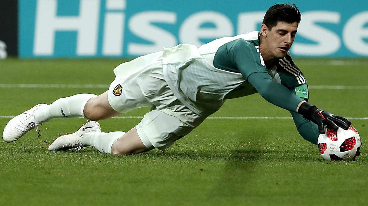 Thibaut Courtois fue elegido mejor portero del pasado Mundial de Rusia, donde llevó a la selección de Bélgica a terminar en el tercer puesto.