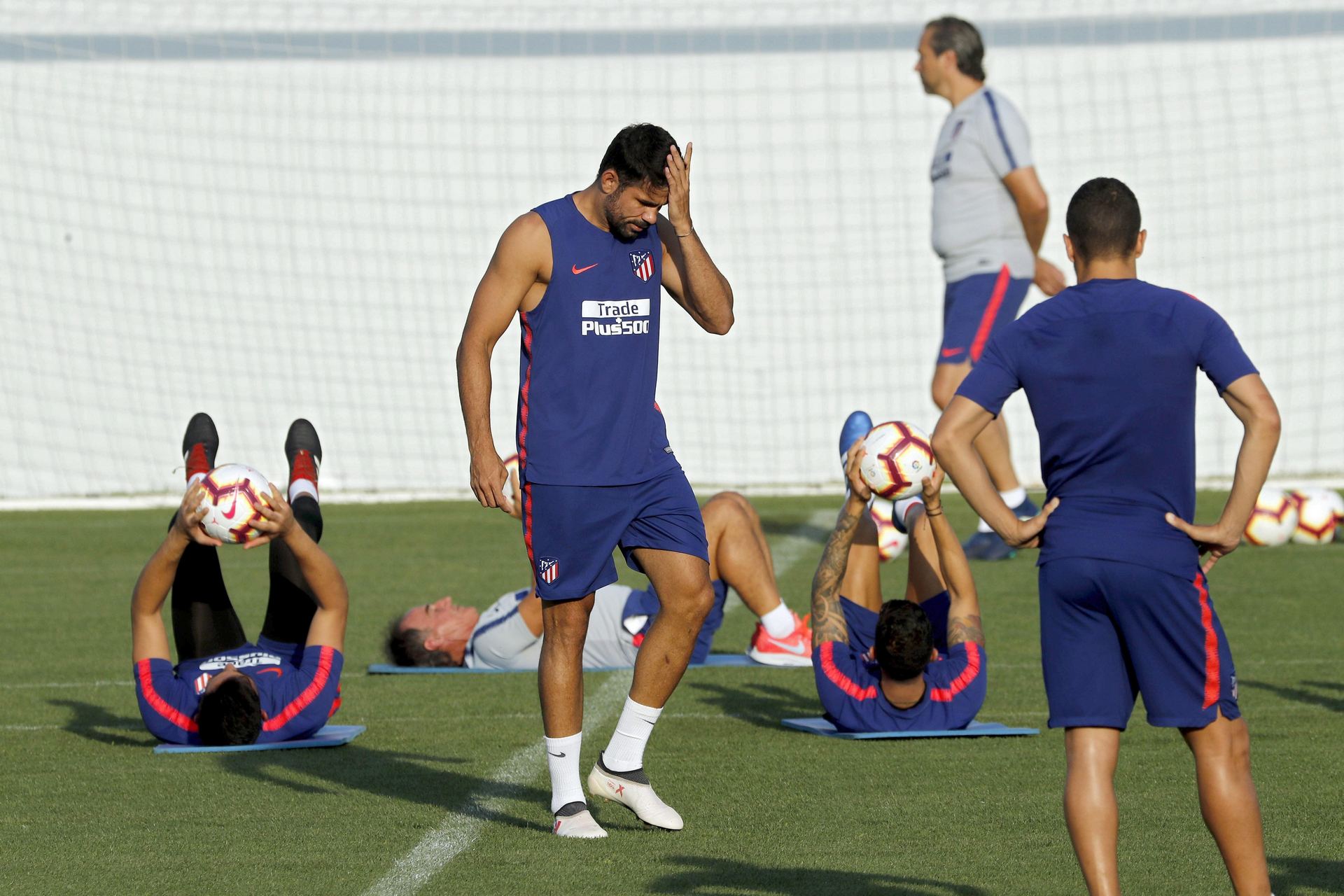 ENTRENAMIENTO ATLÉTICO MADRID
