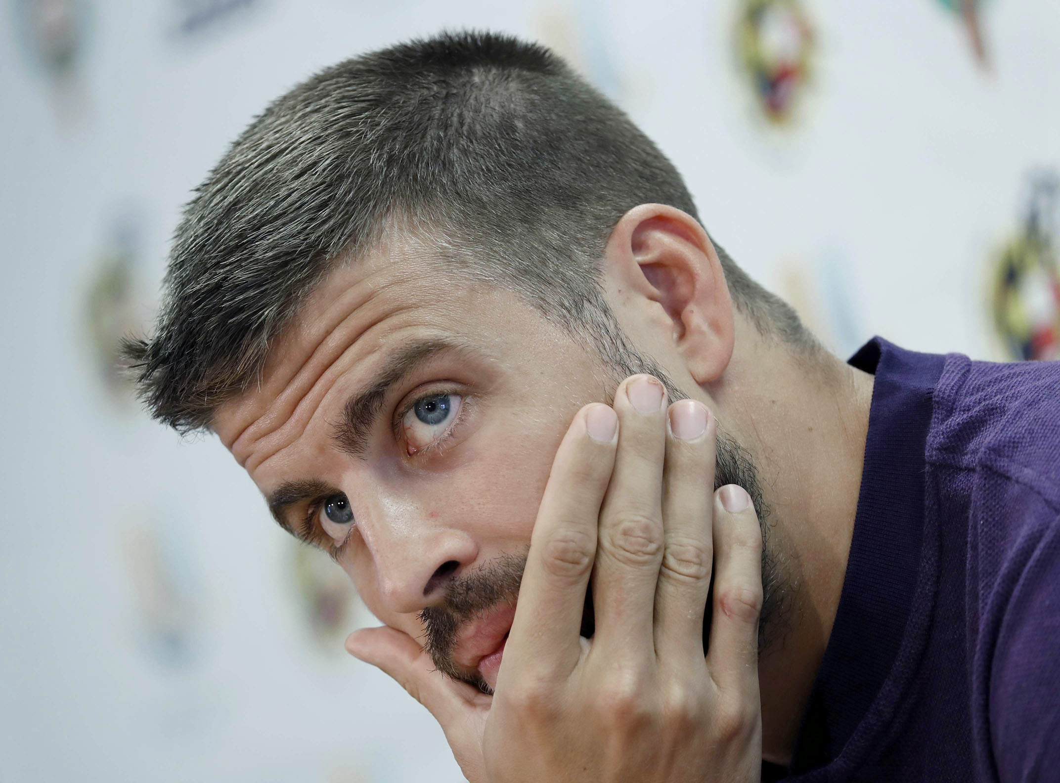Gerard Piqué confirmó ayer, en la rueda de prensa previa a la Supercopa de España, su renuncia a la Selección.
