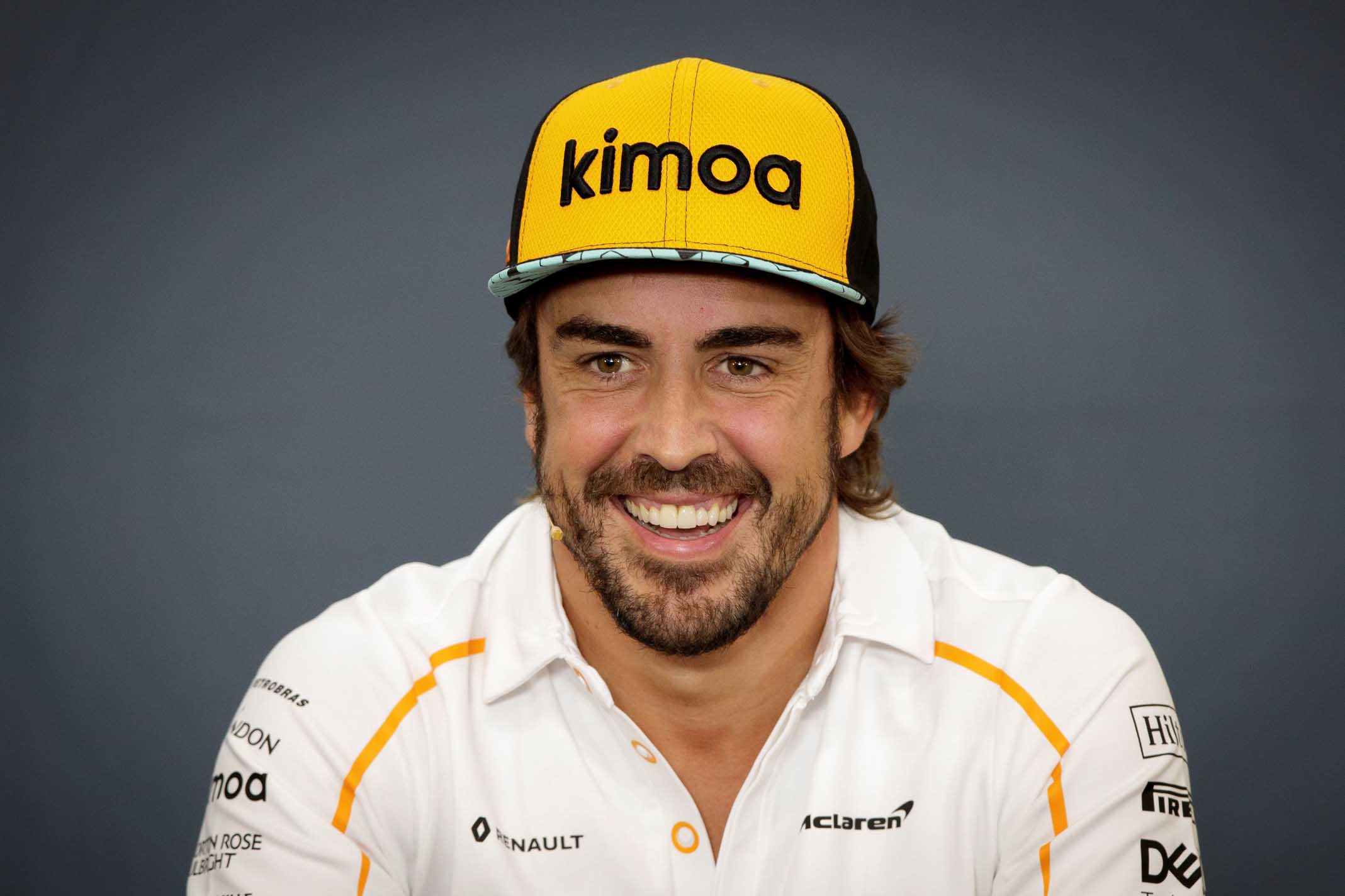 Fernando Alonso, en rueda de prensa.