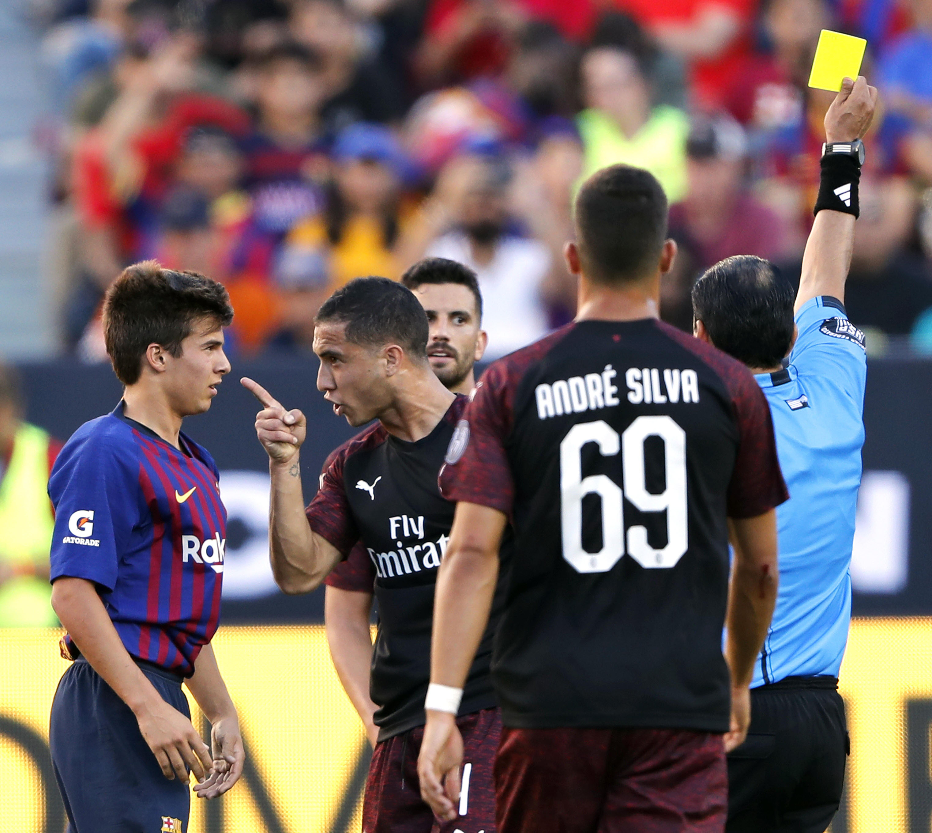 Riqui Puig (izq) y Mauri.