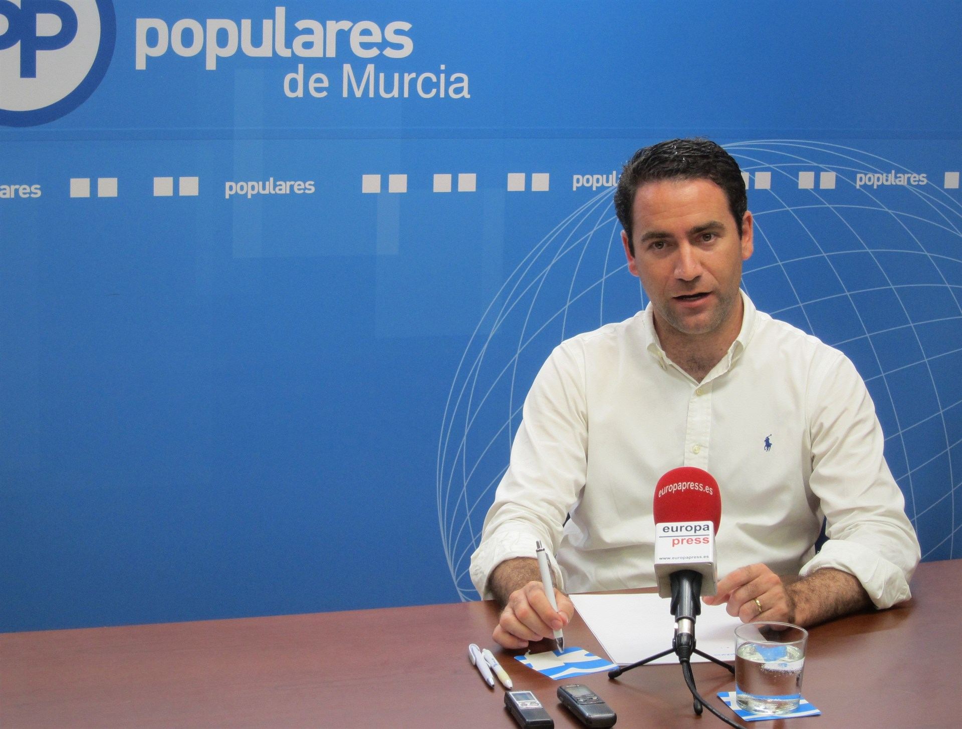 El secretario general del Partido Popular, Teodoro García Egea.