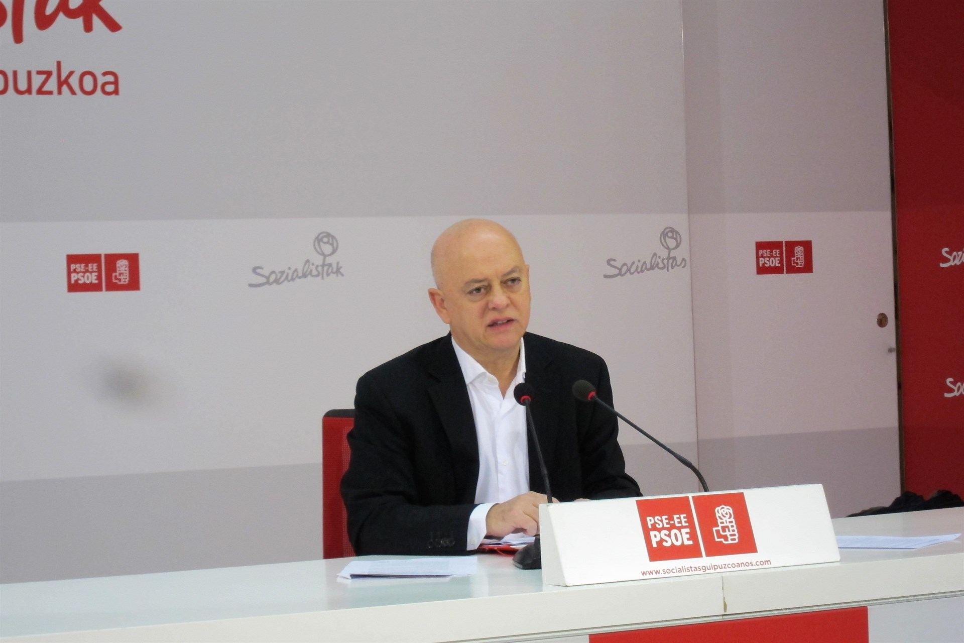 Odón Elorza, diputado socialista y miembro de la Ejecutiva Federal del PSOE.