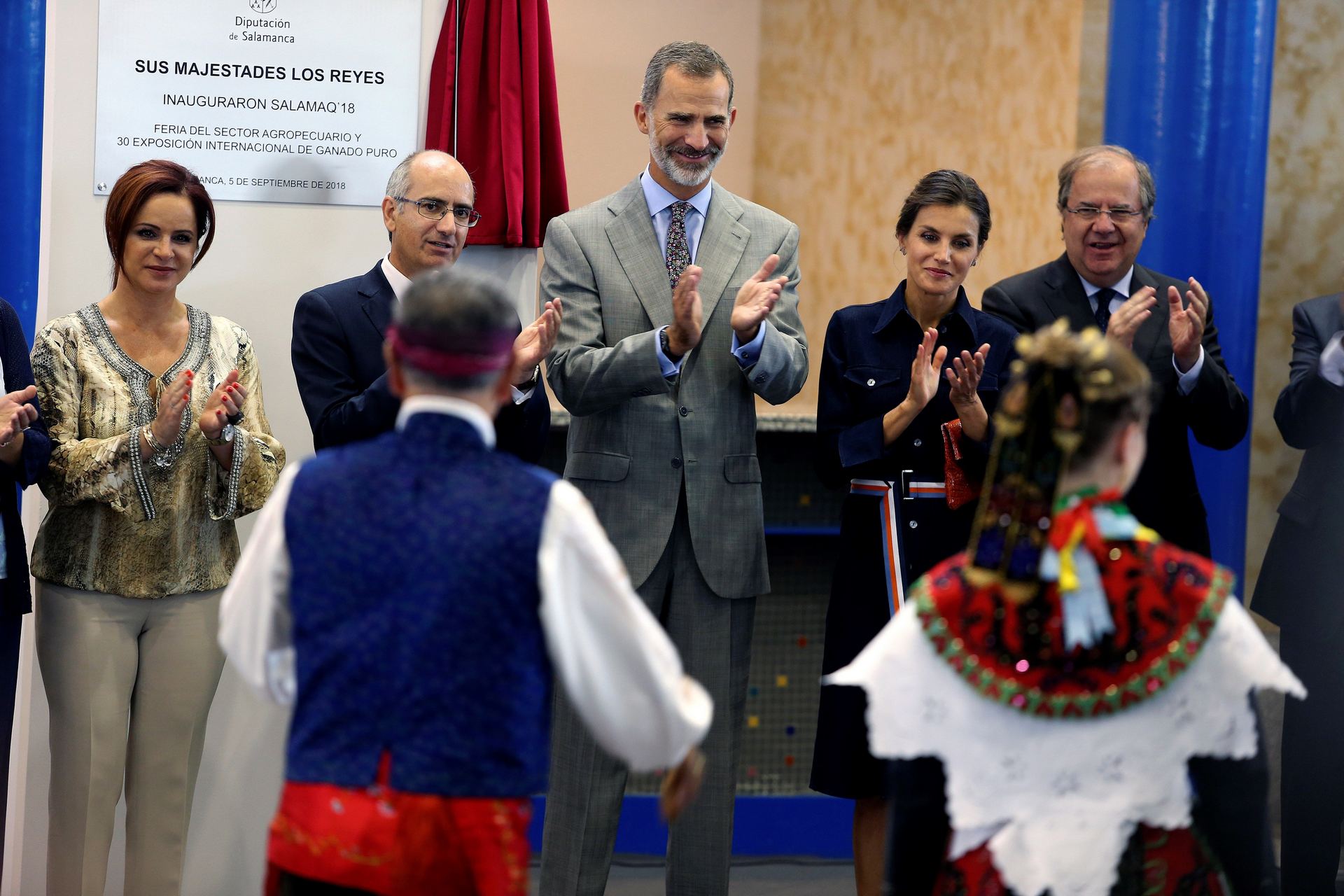 Los Reyes inauguran en Salamanca la Salamaq 2018