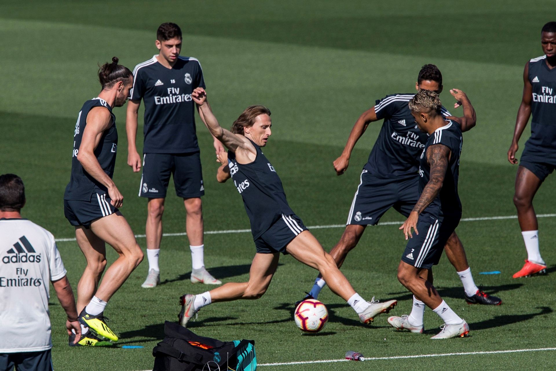 Entrenamiento del Real Madrid