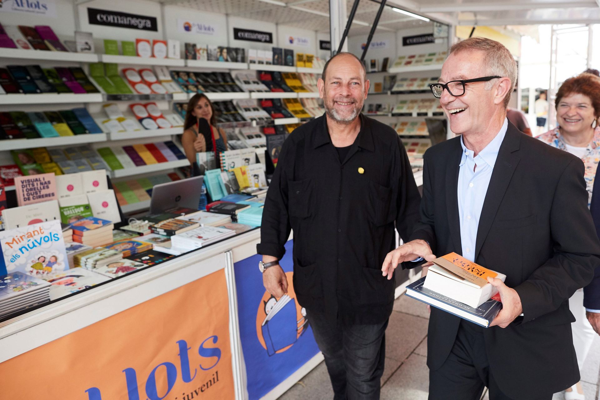 Guirao visita Setmana del Llibre en Català