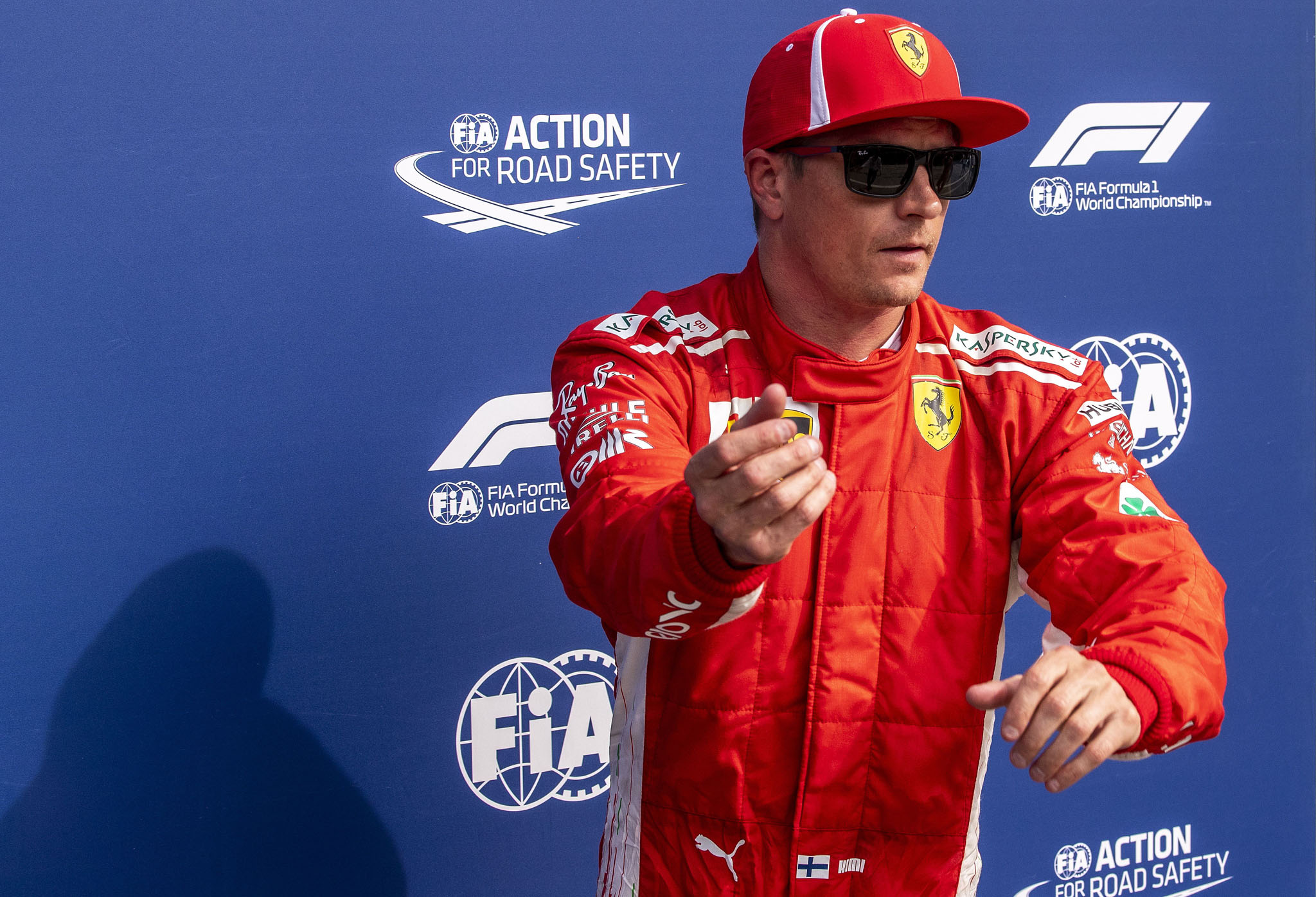 Kimi Raikkonen marcó el nuevo récord del circuito de Monza.