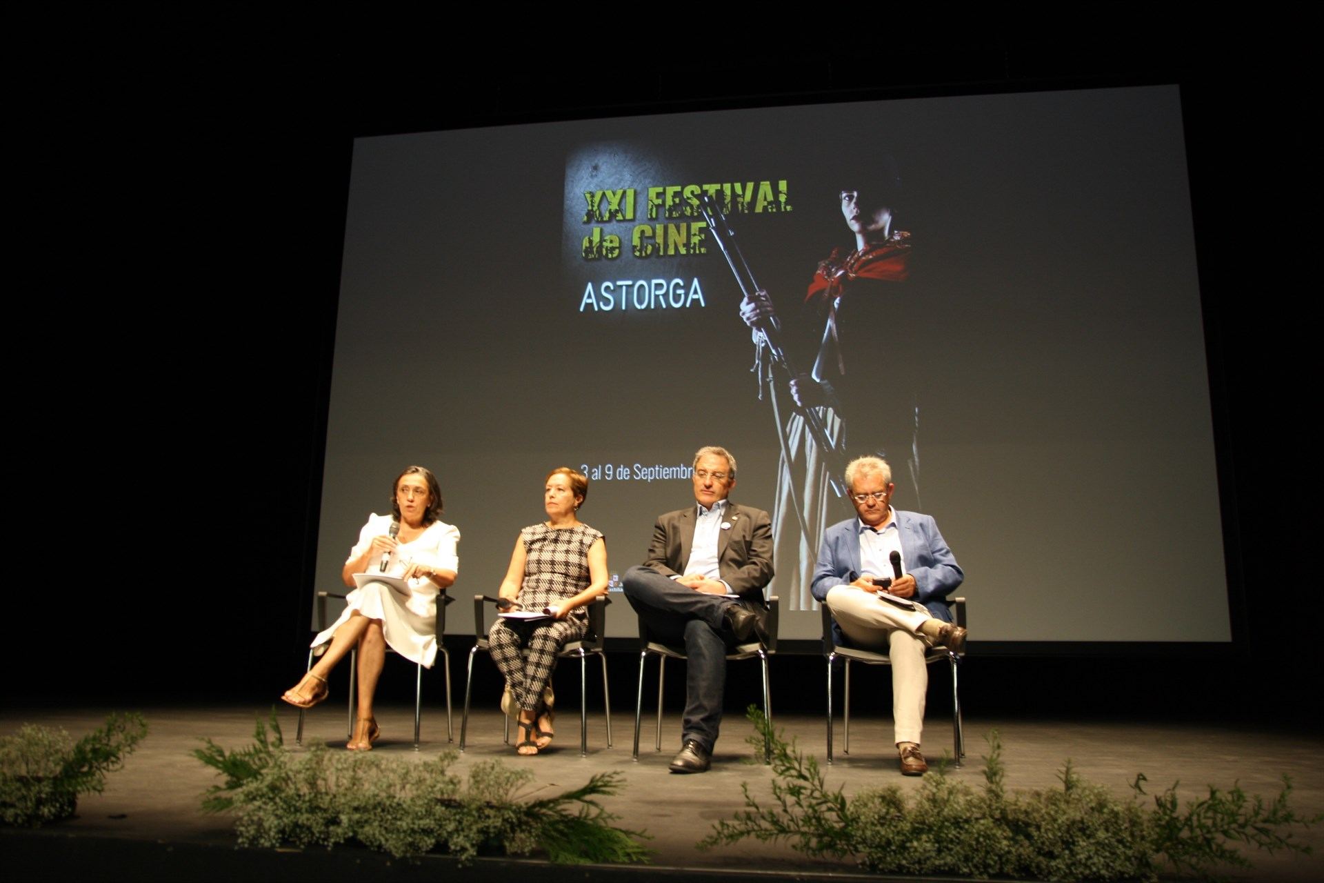 Presentación del XXI Festival de cine de Astorga.