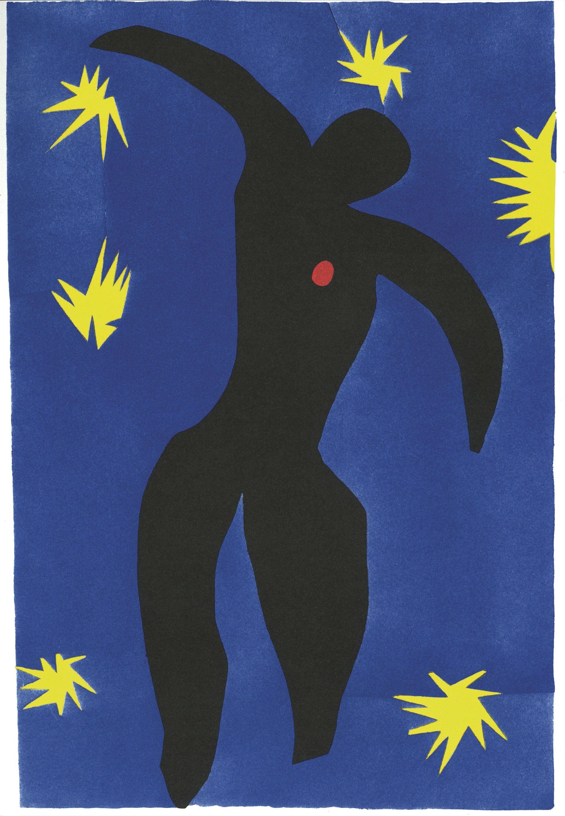 Obra ‘Icaro’ de Henri Matisse perteneciente a la nueva exposición ‘Jazz’ del Museo Thyssen Málaga.