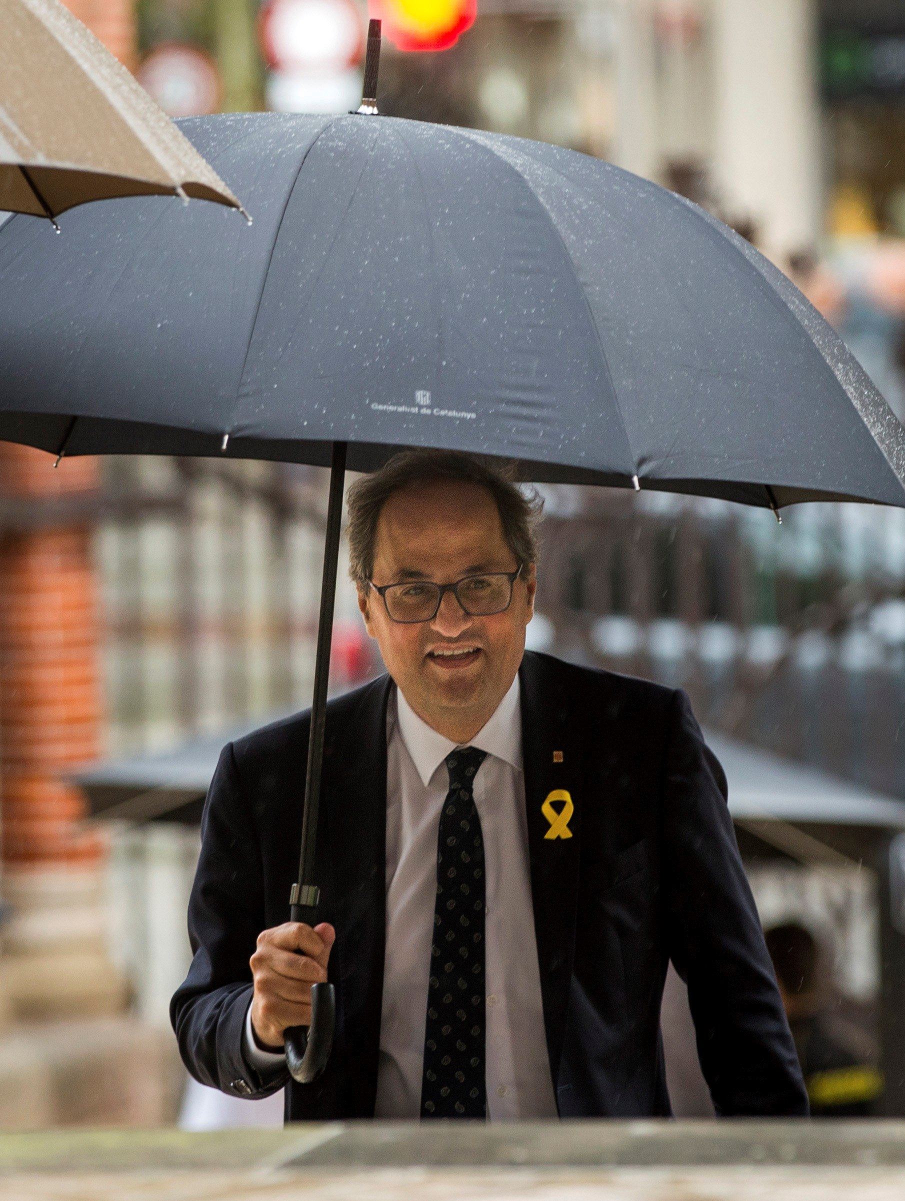 El presidente de la Generalitat de Cataluña, Quim Torra.