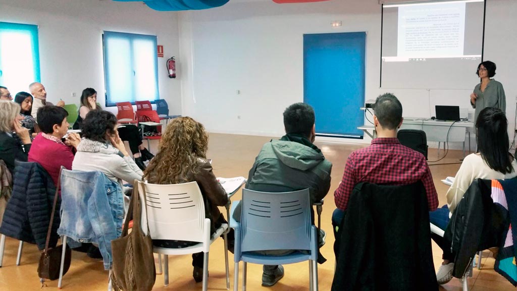 Participantes en la jornada formativa de la Diputación. / el adelantado