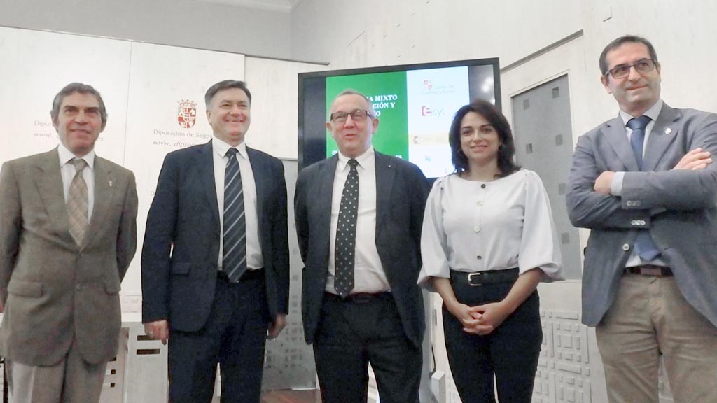 La presentación de los programas tuvo lugar en el Salón del Trono de la Diputación. / el adelantado