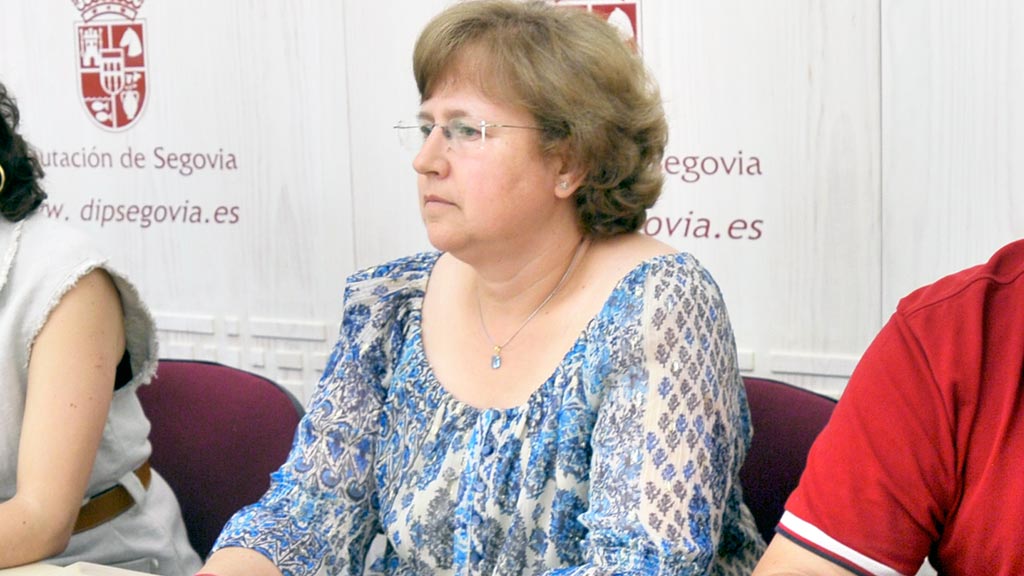 María Jesús Sanz Tomé podría dejar de ser alcaldesa de Ayllón dentro de dos semanas. / el adelantado