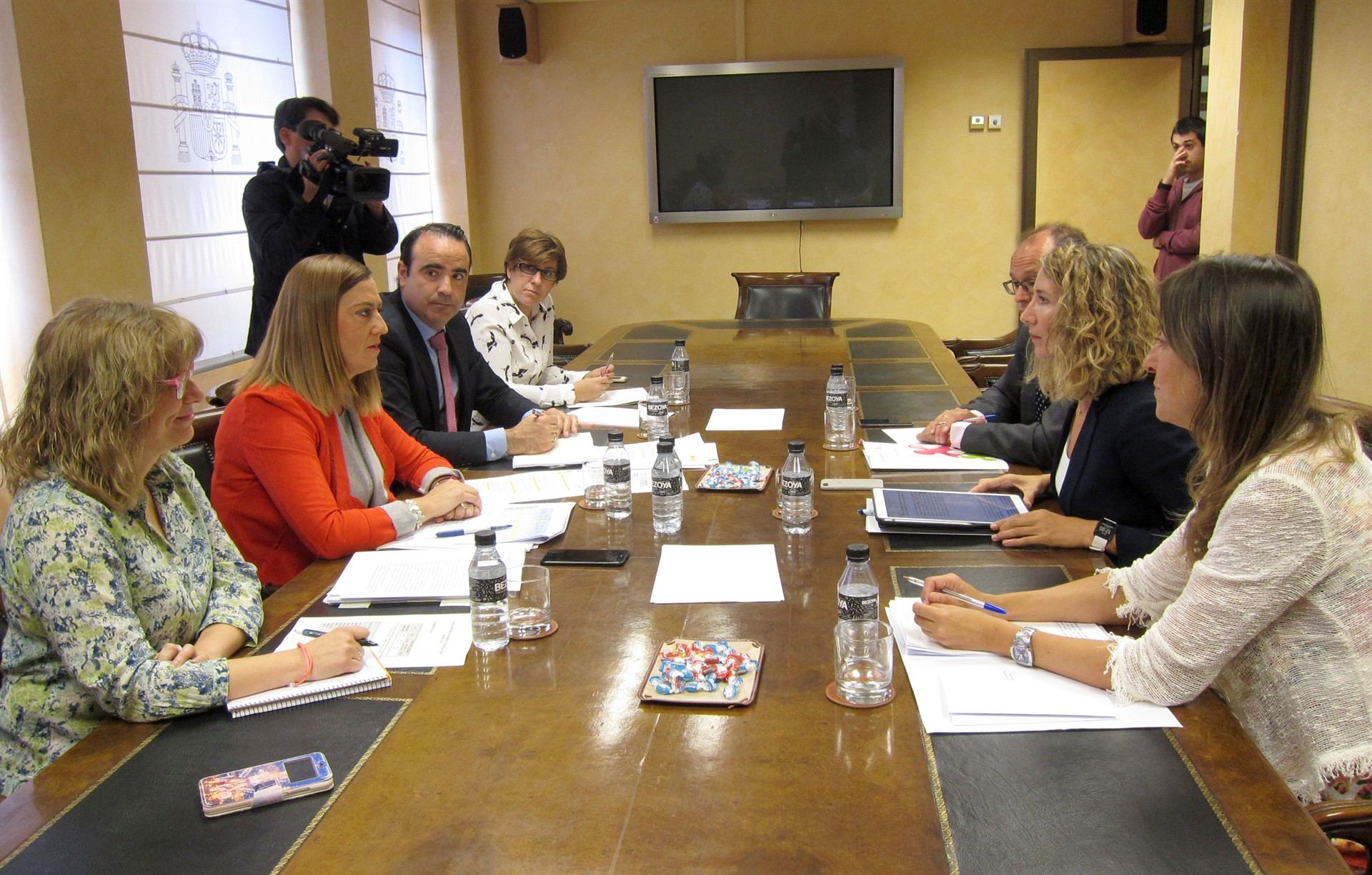 Reunión entre la Junta de Castilla y León y la Delegación del Gobierno. / Europa press