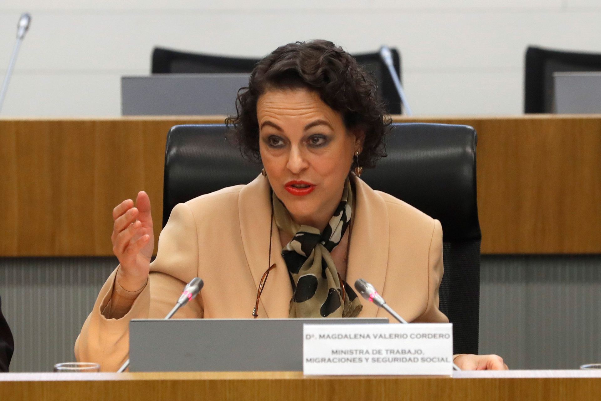 Magdalena Valerio en Jornada de la CEOE