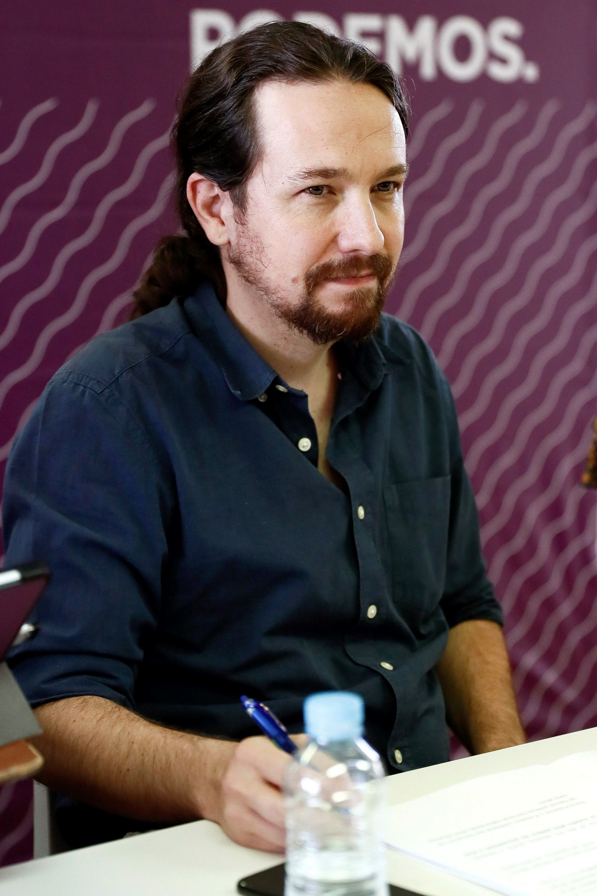 El secretario general de Podemos, Pablo Iglesias.