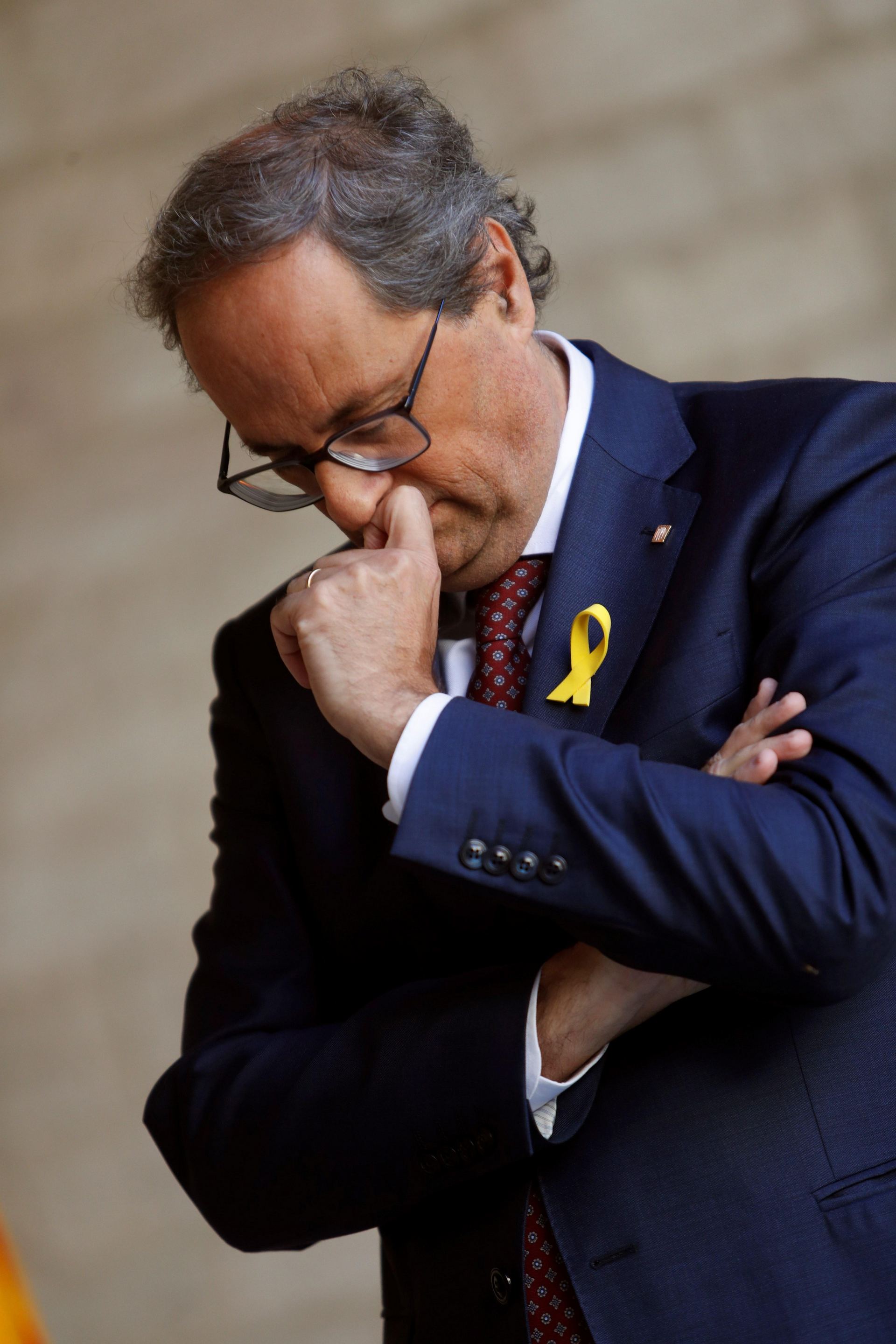 El presidente de la Generalitat de Cataluña, Quim Torra.