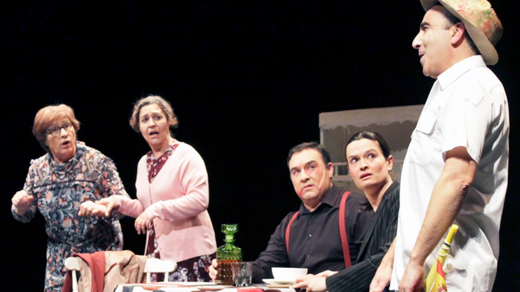 La locura se intuía desde los primeros instantes de la obra.