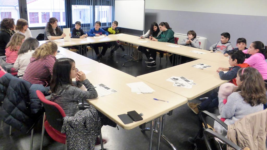 Un encuentro del Consejo de Infancia formado en San Cristóbal hace unos años. / el adelantado