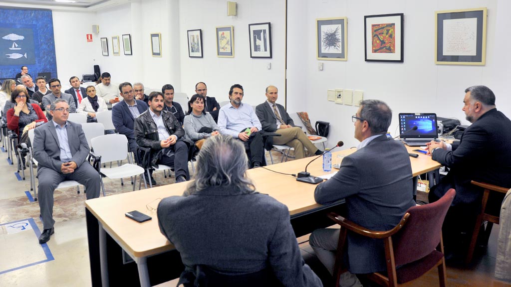 Un momento de la jornada celebrada ayer en la Casa del Sello de Segovia. / kamarero