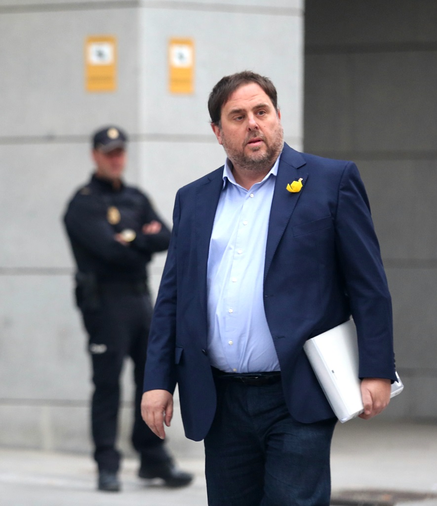 El exvicepresidente del Ejecutivo catalán, Oriol Junqueras.
