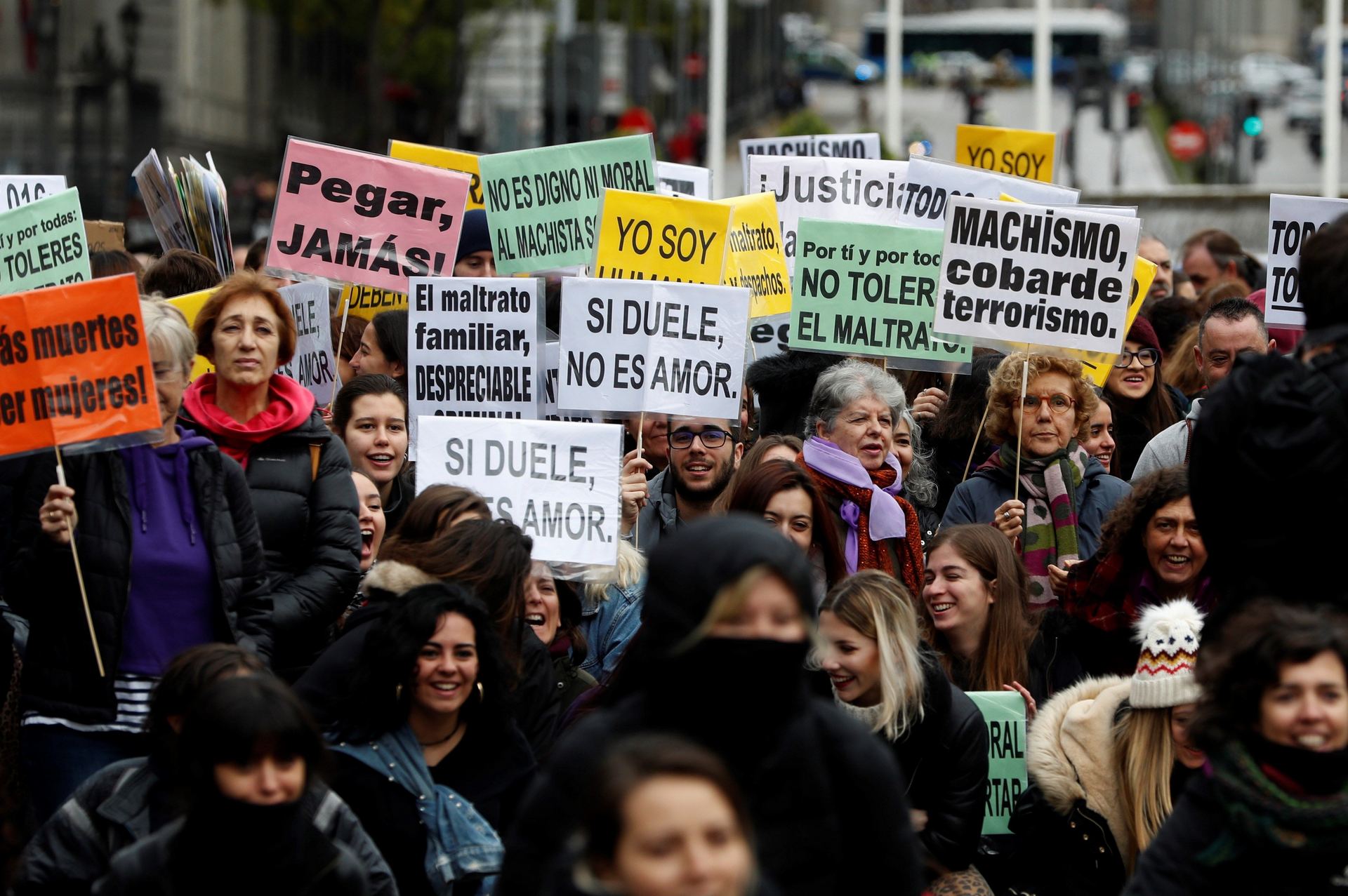 Miles de personas claman hoy en la calle el fin de la violencia patriarcal