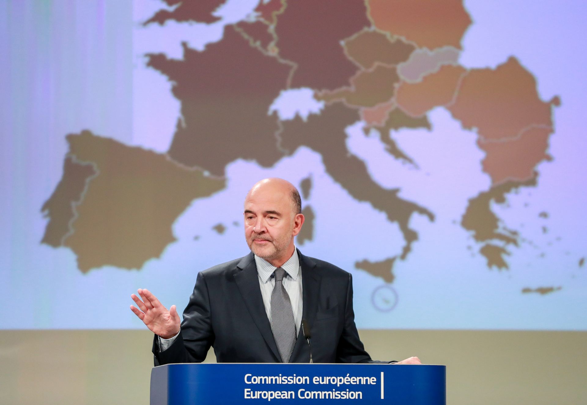 Previsión macroeconómica de otoño de la CE para los países de la UE