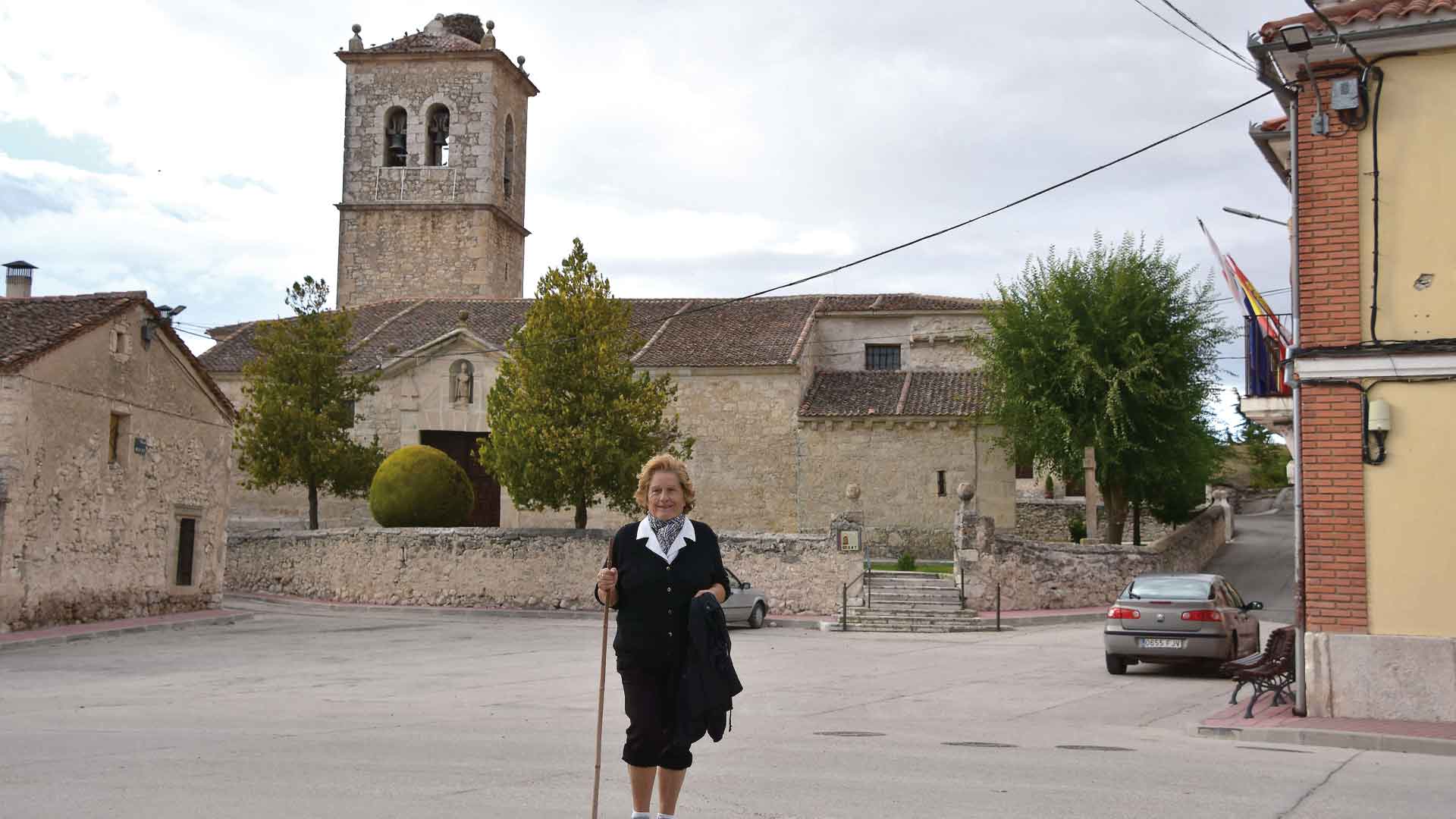 Iglesia de San Nicolás de Bari, (Pilar en la foto).