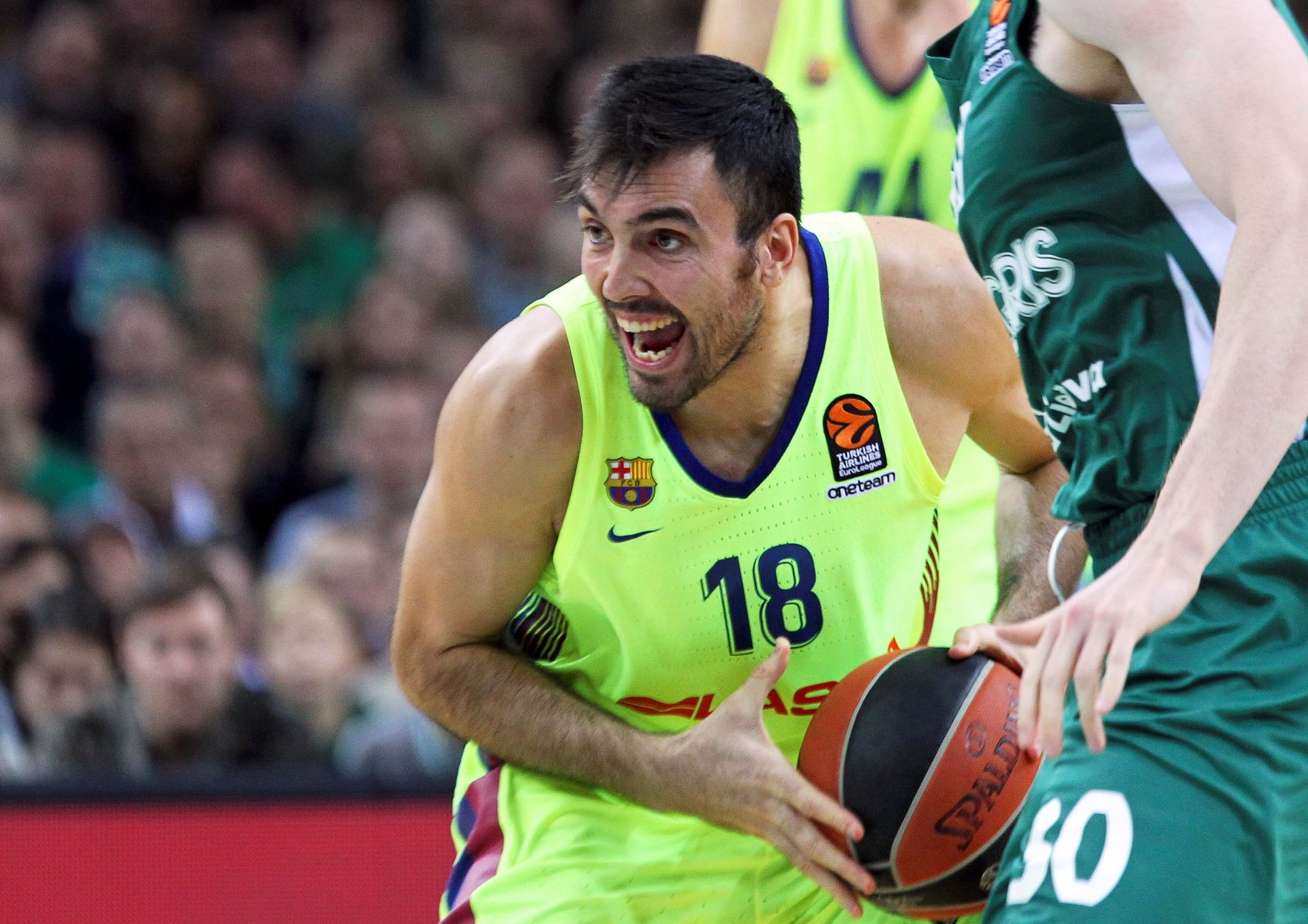 El jugador del FC Barcelona Lassa Pierre Oriola quiere ser una pieza fundamental en su equipo.