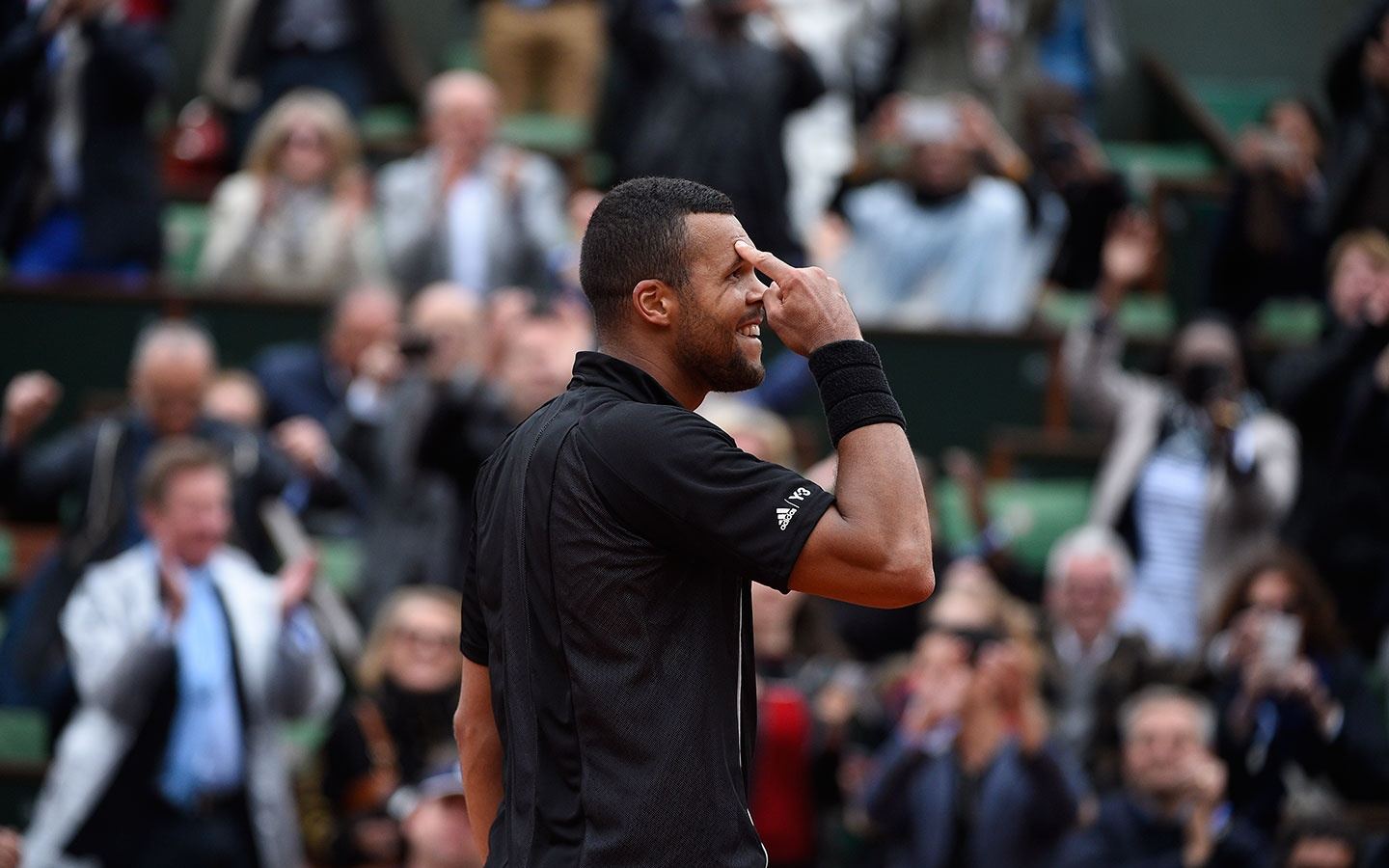 El tenista francés Jo Wilfried Tsonga.