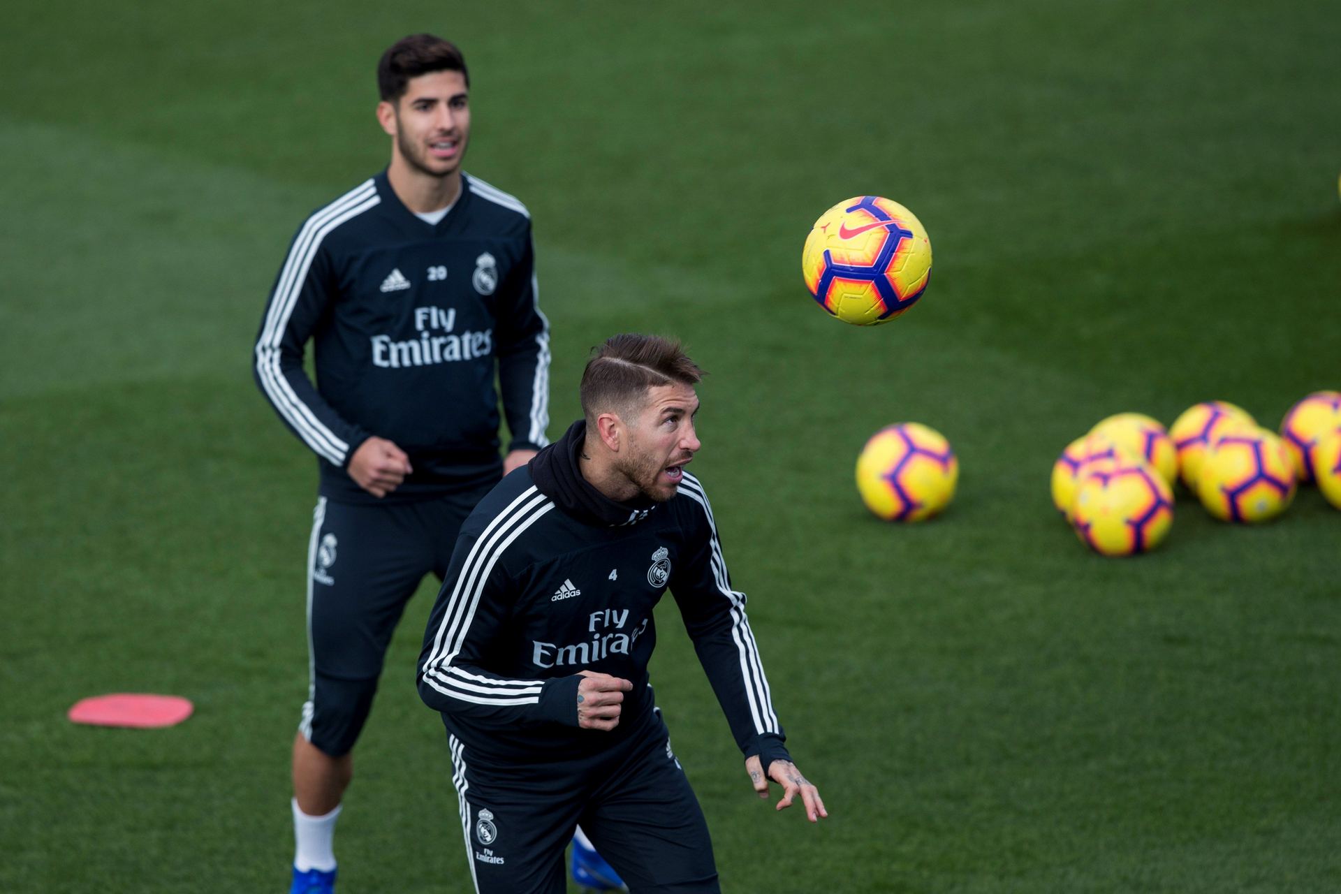 El Real Madrid no puede permitirse más desaciertos ante el Valencia 1 Entrenamiento del Real Madrid