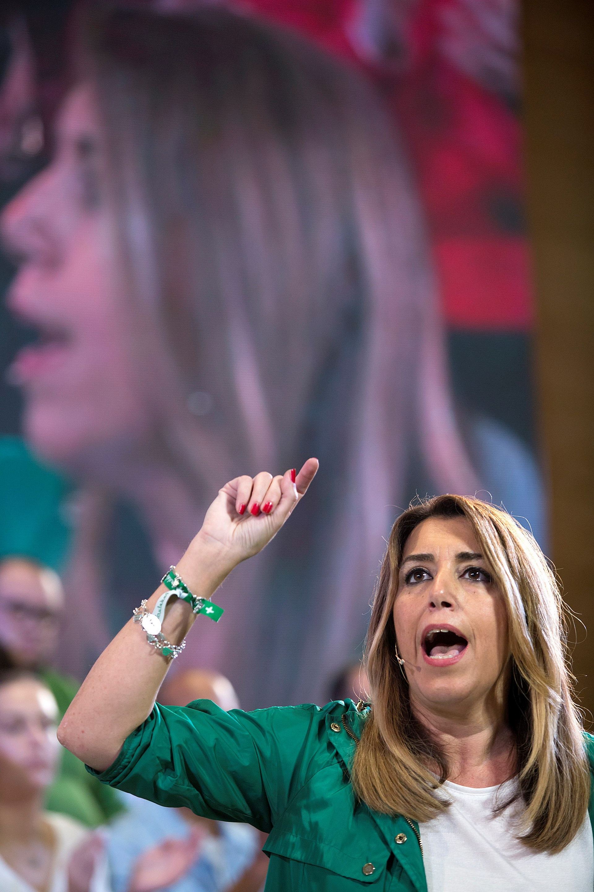 La presidenta de la Junta de Andalucía, Susana Díaz.
