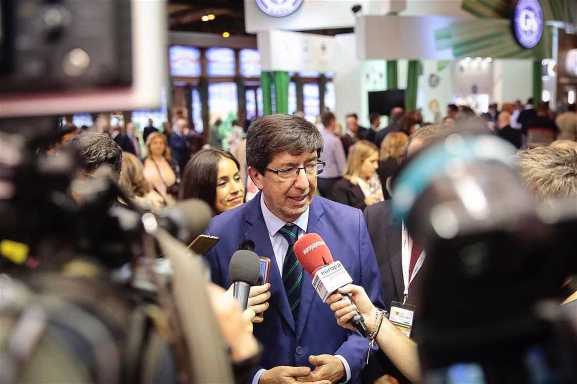 Juan Marín es elcandidato del partido Ciudadanos a presidir la Junta de Andalucía.