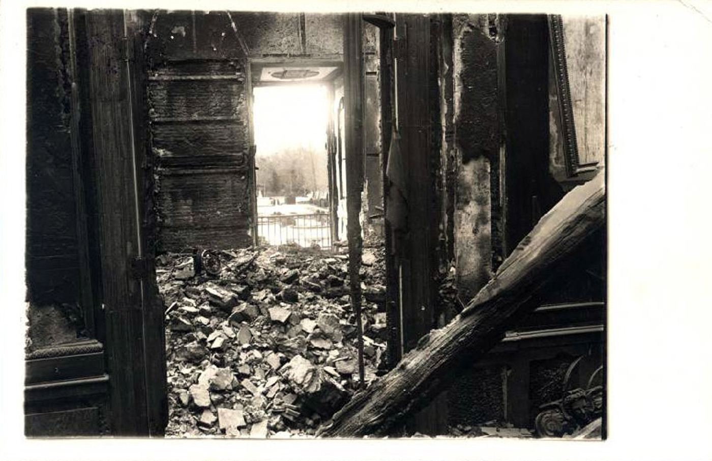 Interior de Palacio. 3 de enero de 1918.