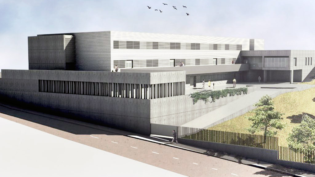 Infografía del proyecto de construcción del nuevo Instituto de Educación Secundaria, con ciclos de FP. / JCYL