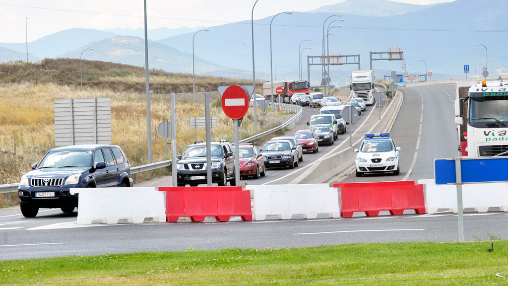 Acceso a Segovia desde Madrid