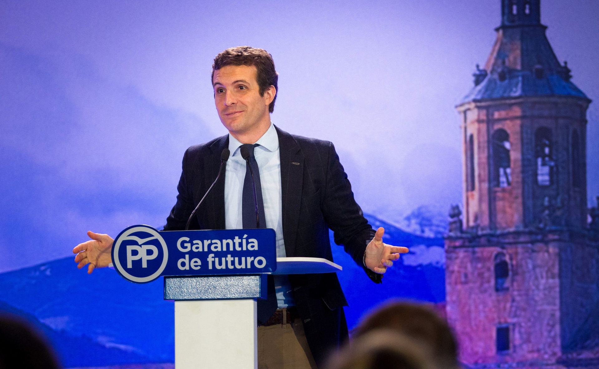 Casado pide a Sánchez que no se deje “humillar” por los independentistas 1 El presidente del Partido Popular, Pablo Casado. / efe