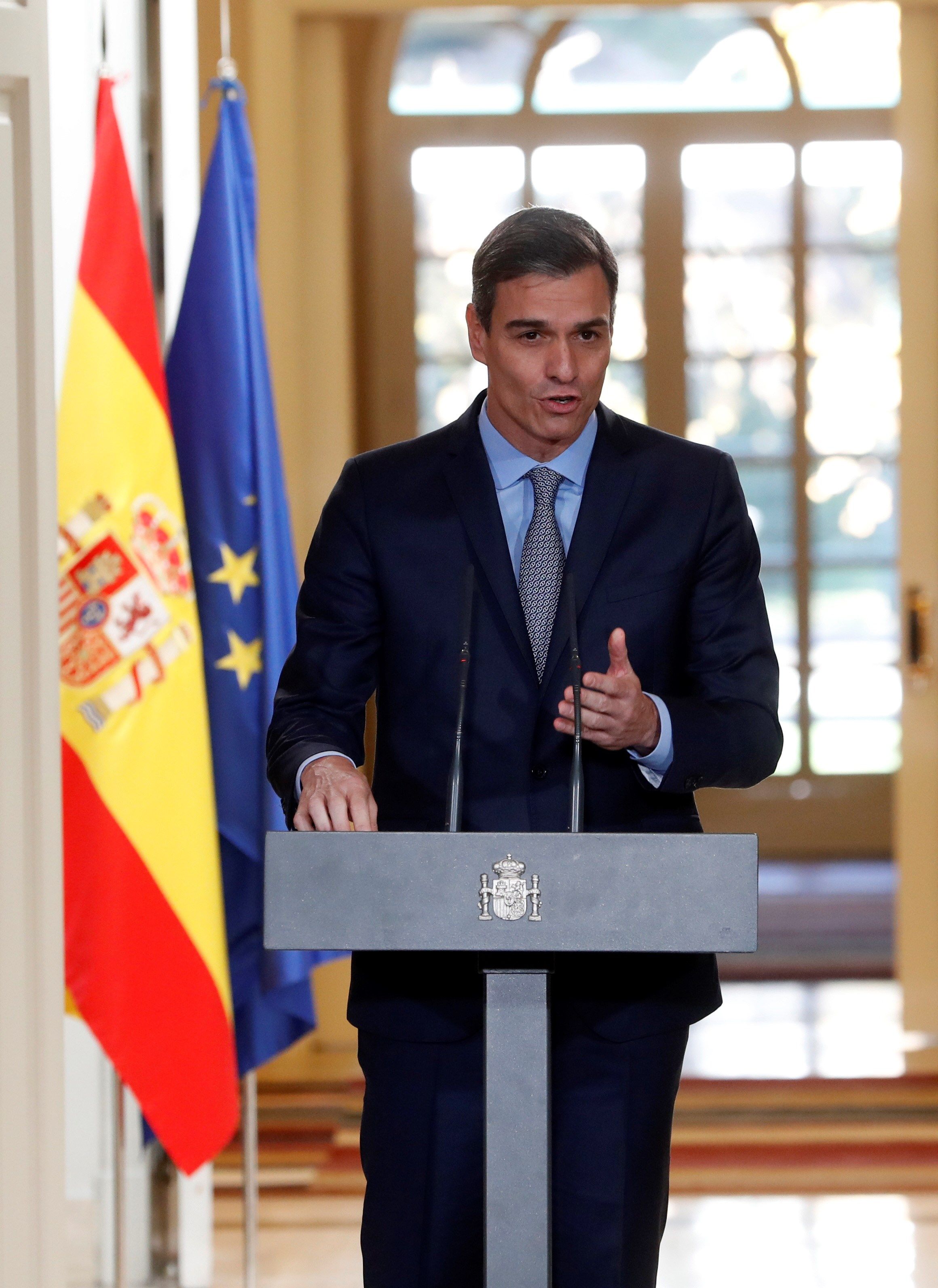 El presidente del Gobierno, Pedro Sánchez.